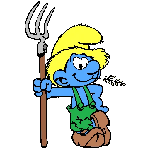 Smurf sticker 11