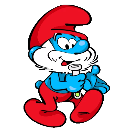 Smurf sticker 6