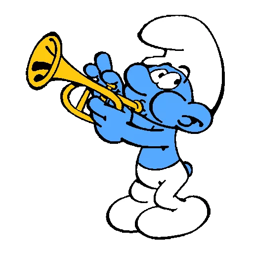 Smurf sticker 10
