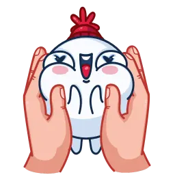 Снежок sticker 9