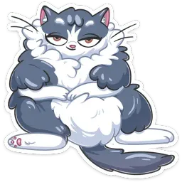 Серый сахарок sticker 10
