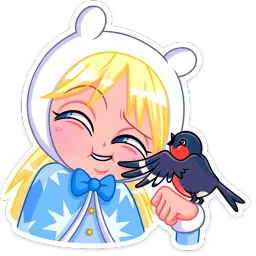 Снегурка sticker 9