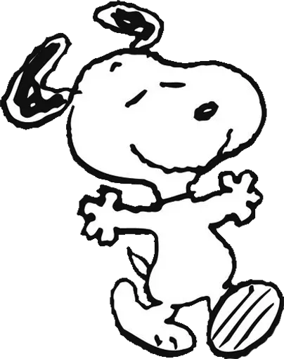 Snoopy sticker 11