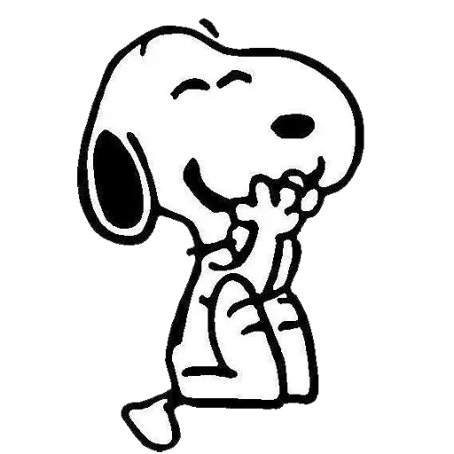 Snoopy sticker 12