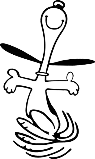 Snoopy sticker 13