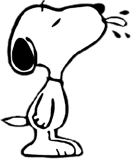 Snoopy sticker 14