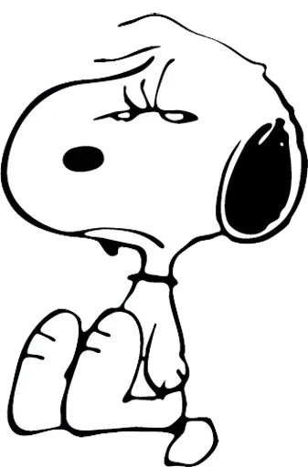 Snoopy sticker 21