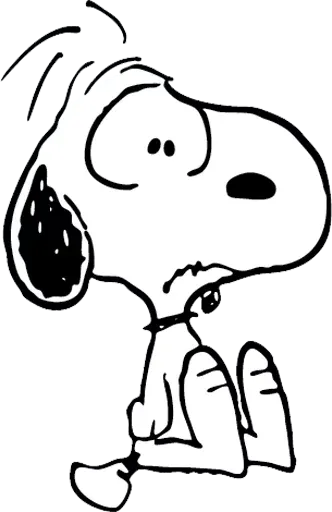 Snoopy sticker 24