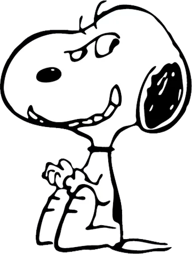 Snoopy sticker 25