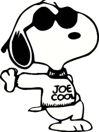 Snoopy sticker 6