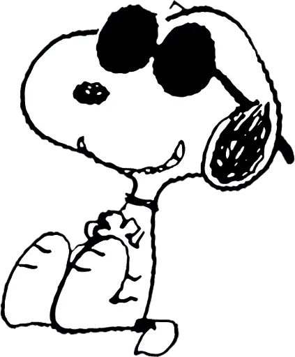 Snoopy sticker 7