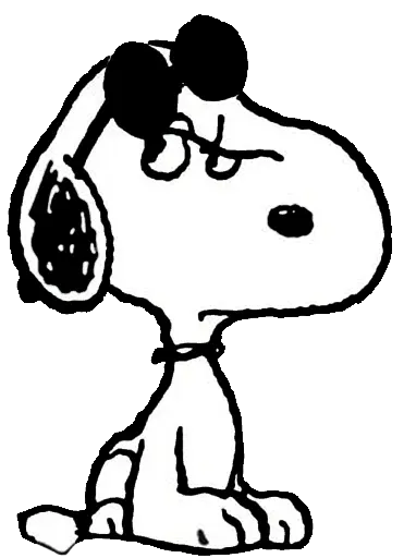 Snoopy sticker 8