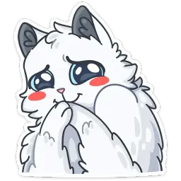 Снежик sticker 3