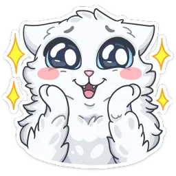 Снежик sticker 4
