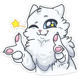 Снежик sticker 5