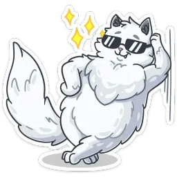 Снежик sticker 6