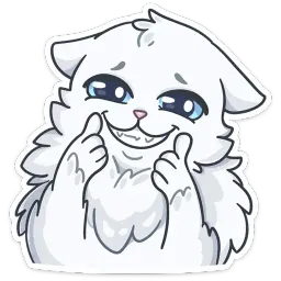 Снежик sticker 8