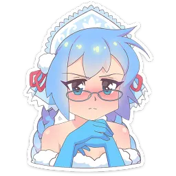 Снегурочка Юко Анастасия Кощевец sticker 12