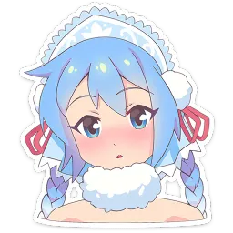 Снегурочка Юко Анастасия Кощевец sticker 6