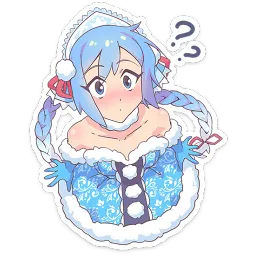Снегурочка Юко Анастасия Кощевец sticker 8