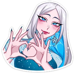 Снежная Карина Ян Ханин sticker 2