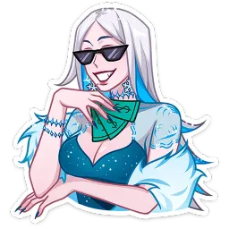 Снежная Карина Ян Ханин sticker 11