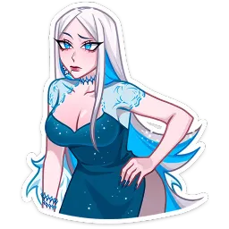 Снежная Карина Ян Ханин sticker 7