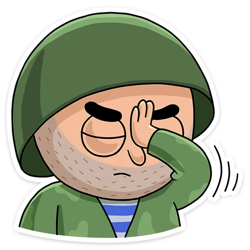 Солдат sticker 9