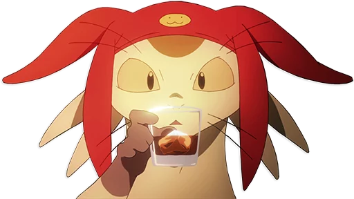 Space Dandy's Meow sticker 2