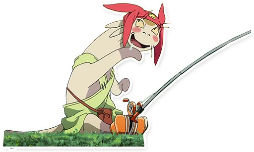 Space Dandy's Meow sticker 11