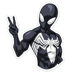 Человек-Паук. Костюм Симбиот sticker 11