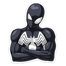 Человек-Паук. Костюм Симбиот sticker 12