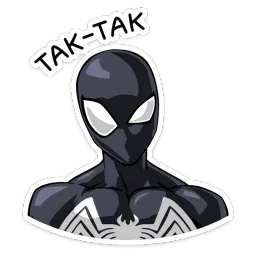 Человек-Паук. Костюм Симбиот sticker 3