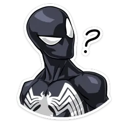 Человек-Паук. Костюм Симбиот sticker 6