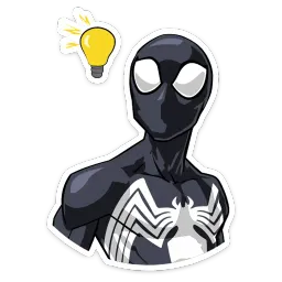 Человек-Паук. Костюм Симбиот sticker 7