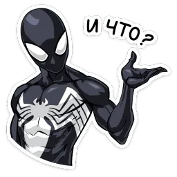 Человек-Паук. Костюм Симбиот sticker 10