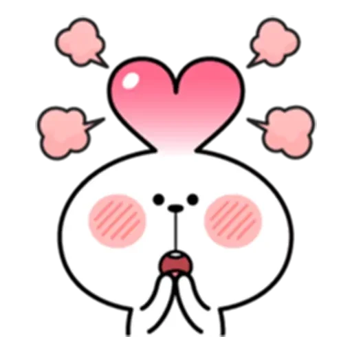 Spoiled rabbit sticker 3
