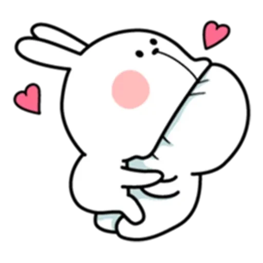 Spoiled rabbit sticker 9