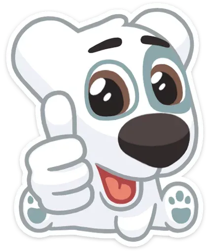 Spotty sticker 2