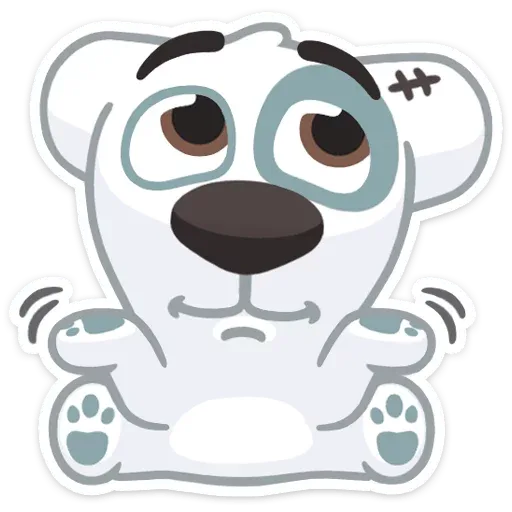 Spotty sticker 14