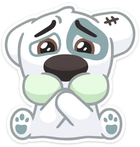 Spotty sticker 17