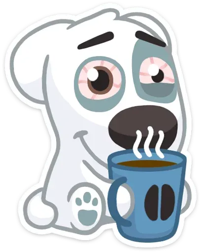 Spotty sticker 19