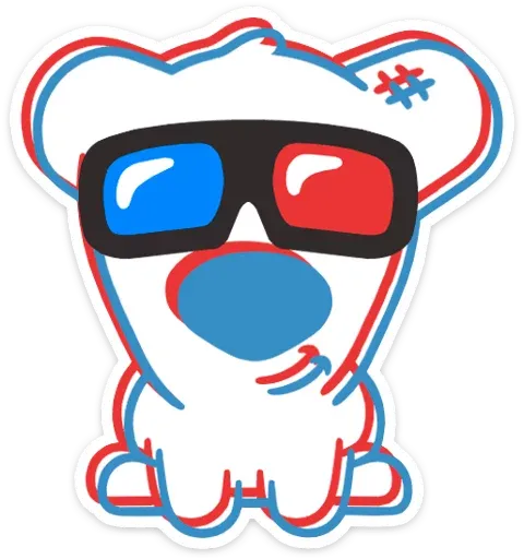 Spotty sticker 22