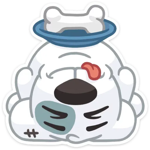 Spotty sticker 26