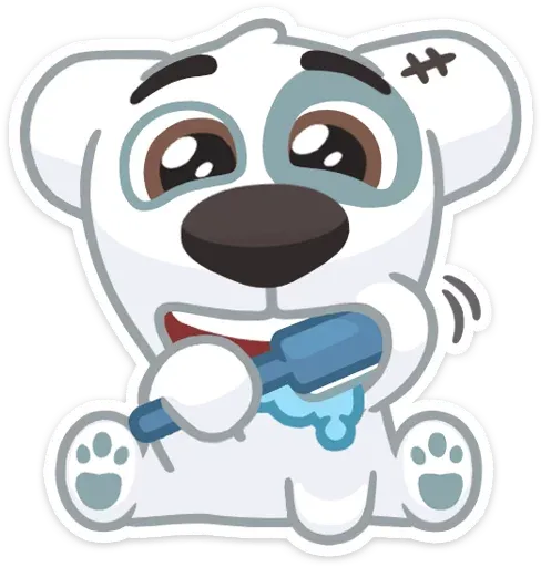 Spotty sticker 27