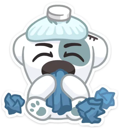 Spotty sticker 33