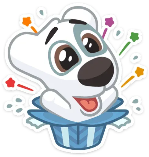 Spotty sticker 39