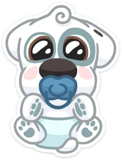 Spotty sticker 44
