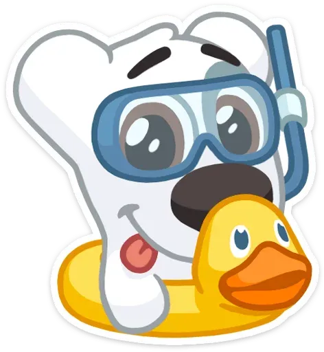 Spotty sticker 47