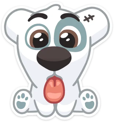 Spotty sticker 6